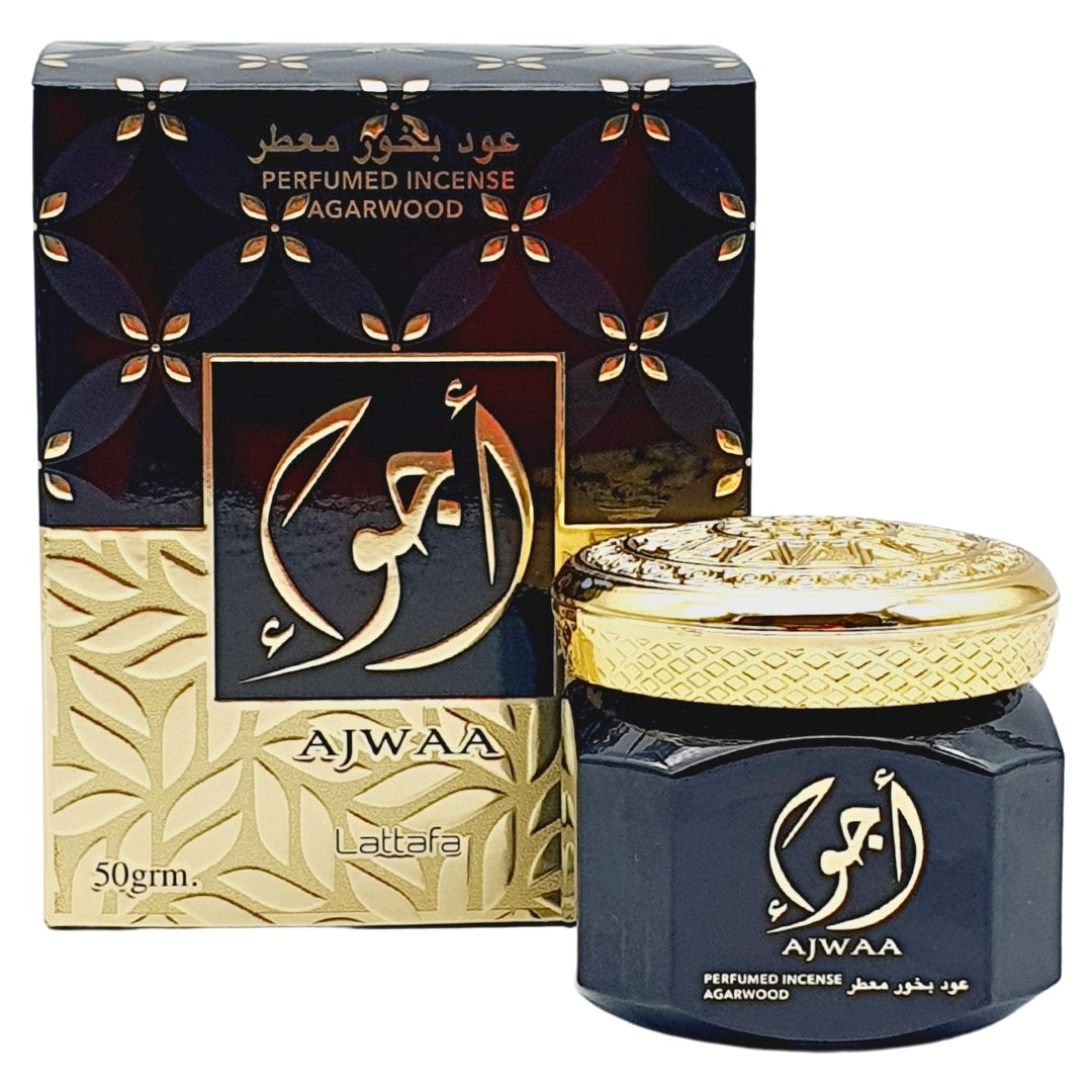 Ajwa 50gm by Lattafa (Incense)