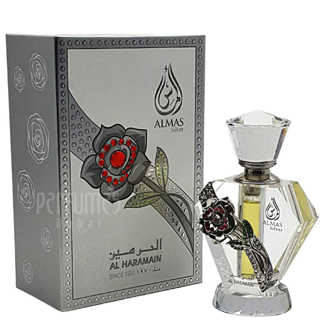 Almas Silver 10ml Perfume Oil (Display Unit)